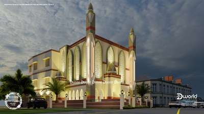 Proposed masjid design  #InteriorDesigner  #exteriordesigns