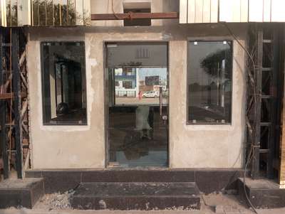 Frameless Toughened glass work.