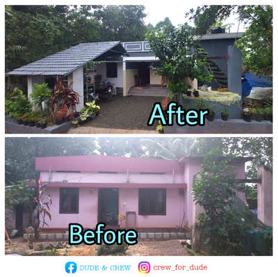 #Renovation #exterior #home_renovation #home_modification