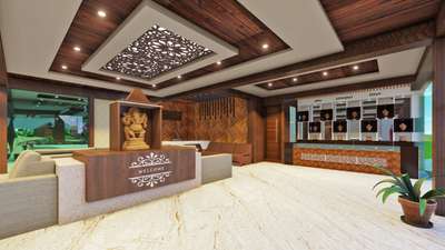 #Hotel_interior  #hotellobby  #receptiondesign  #InteriorDesigner  #furniturework