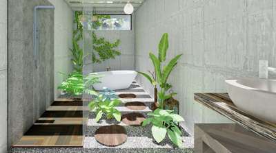 tropical bath

#Architect 
#homeinterior 
#HouseDesigns 
#budget 
#KeralaStyleHouse 
#style 
#modernhouses 
#TraditionalHouse 
#contemperoryhomes 
#contemperory 
#Designs
#HouseRenovation 
#budget 
#budgethomez 
#budgethomez 
#budgethome
#InteriorDesigner 
#interior