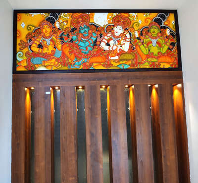 #showwall #paragola #multi_wood #lamination #muralpainting