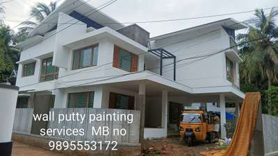 wall putty painting services kozhikode Kerala #WallPutty #putty work Hindi wala#putty painting
