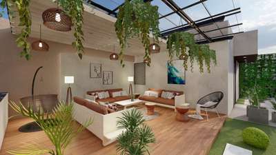 Terrace lounge area design 

 #koloapp #viral_design_wallpaper #renderlovers