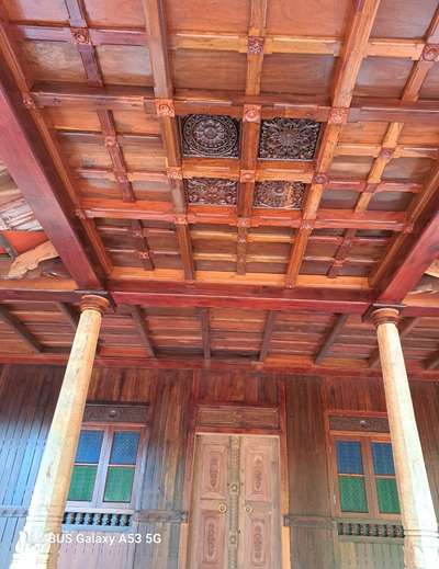 #TraditionalHouse  #KeralaStyleHouse  #kerala_homestyle  #cilling  #carving  #DoubleDoor  #TeakWoodDoors  #