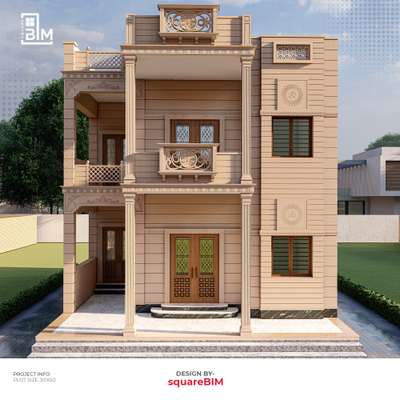 ........
.
.
.
.
Design : @square.bim

#Jodhpur #sandstone #StoneHouse #rajasthan #jaipur #jaisalmer #jodhpurstone #exteriordesign #homedesign #dreamhome 
#designinspiration #residentialdesign #TraditionalWithATwist #ModernLiving #ArchitecturalDesign #HeritageHome #rajasthanistyle #LuxuryLiving #indianarchitecture 
#3drender #beautifulhomes