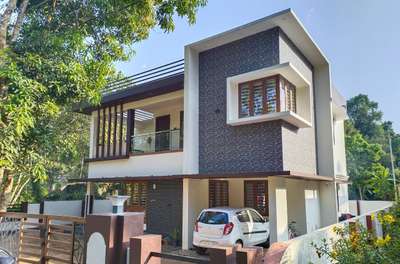 completed residence project 
location: Chengannur, Pathanamthitta  



 #HouseConstruction