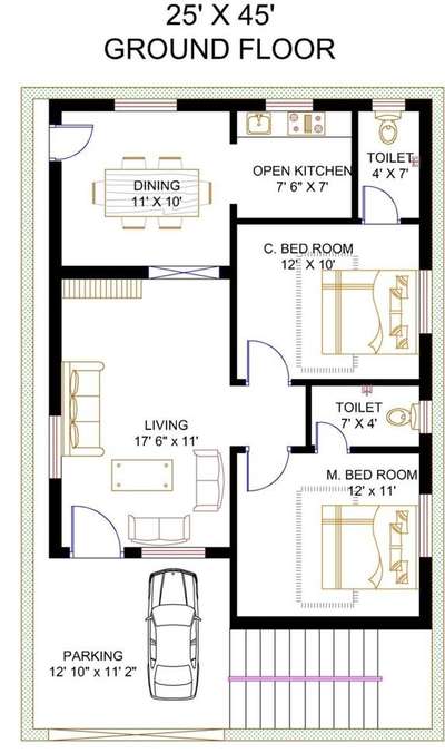 25' x 45' House plan 2bhk
#SmallHouse #2bhk #classyinteriors #HomeDecor #houseplan #25x45houseplan