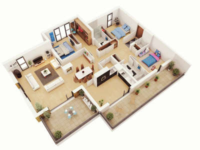 *3D Floor Plans*
MAKE YOUR PLAN INTO 3D...