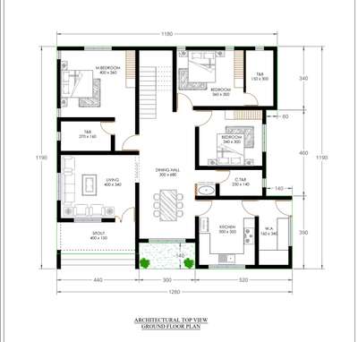 3bhk - Residential Building plan 🏡✨

Area : 1430 sqr ft 
Specfn : 3 bhk
Facing : East

👉 Sitout
👉 Living
👉 Dining
👉 stair 
👉 3 Bedrooms ( 2 Attatched)
👉 1 Common Bathroom
👉 kitchen
👉 Work Area
.
.
.
.
.
.
#architectures #architecture_best #architecture_lover #archilove #architecture_lovers #architecturestudent #architecture_view #architectskerala #architecture_minimal #homedecorationindia #homesweet #homedesigners #homeideas #homedecorlove #keralahomedesigns #keralainteriordesigns #keralahomeplans #kerala_architect #keralahouse #keralaga