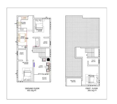 #floorplan  #3BHKHouse