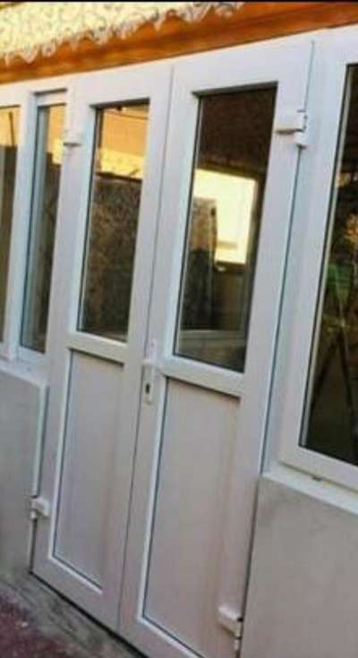 upvc openable door and fix partition
