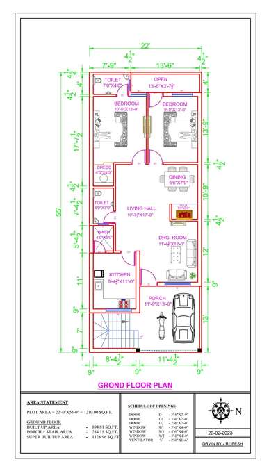 22'X55' EAST FACE
!
!

#RS CONSTRUCTION 
#RS CONSTRUCTION 
#RS CONSTRUCTION