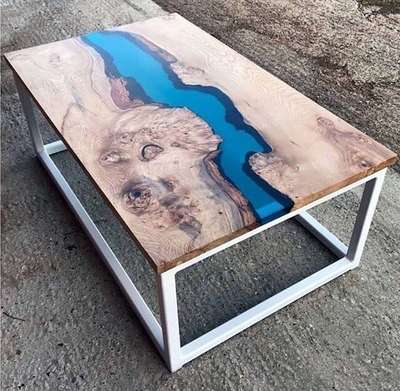 Epoxy coffee table