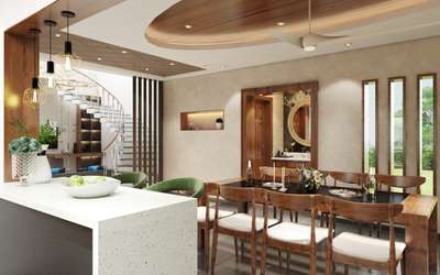 #interior #keralahomeplans #diningroom  #archallery #woodendesign