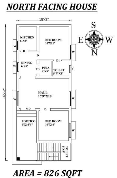 1rs/sqft me Modern Planning karvaye  #2d #2dplanning #floorplan