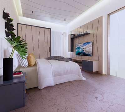 Mr.Sendhil Residence Bed Room Interior