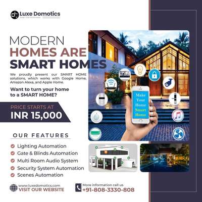 Converting your home to a Smart Home starts at INR 15,000