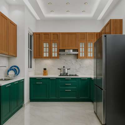 Vintage Look Kitchen 3D - 2000rs with 4 views and 1 revision.