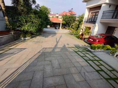 Bangalore Stone work  #banglourstone #outdooryard #pavingstones #Ernakulam #Kalamassery #Aluva #kochi