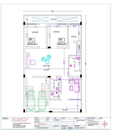 30x50 west facing house plane . contact me any need a house plane  and all civil services