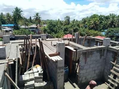 Poojapura project third floor lintel concrete