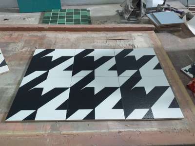 Handprinted Tiles