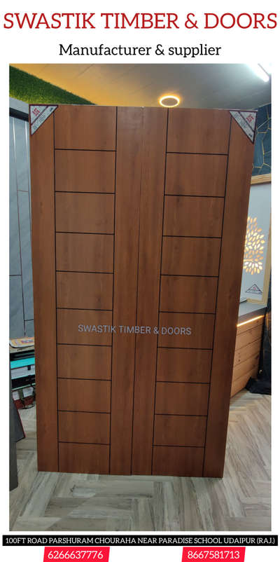 PREMIUM QUALITY DESIGNER SINGLE MICA GROOVING DOOR.....
100% A-GRADE PINE