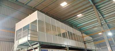 Aluminium office partition in Faridabad compiled work  #GlassDoors  #SlidingWindows  #FalseCeiling  #toughenedpartition
