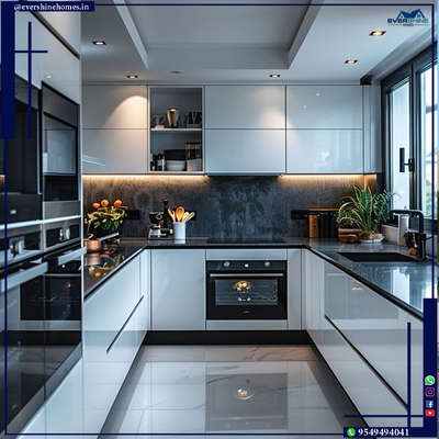 New modular kitchen by Evershine Homes
.
.
 #ModularKitchen  #KitchenCabinet  #render3d3d  #KitchenInterior  #interiorpainting  #KitchenIdeas  #KitchenRenovation  #KitchenCeilingDesign
