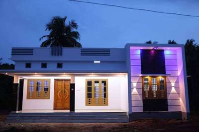 completed project at parumala
 #3BHKHouse
 #ContemporaryHouse
 #olivesketchandbuild
