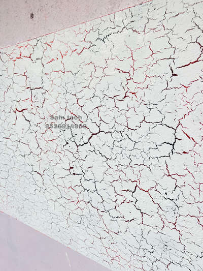 Crackle effect S&D #TexturePainting