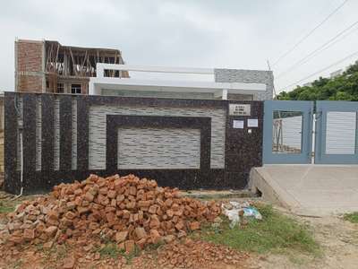 Front Elevation Granite and Tiles Work  #ElevationHome  #walltiles #Granites  #graniteflooring⁠