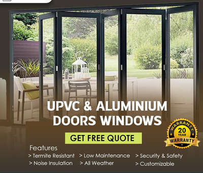 DM FOR ENQUIRY  #upvc  #upvcwindow  #upvcfabrication  #AluminiumWindows  #home  #HouseConstruction  #jaipur  #realestate #FoldingDoors