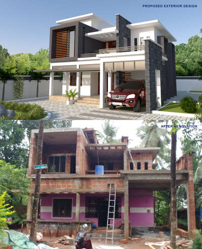 #Architectural#exterior design#contemprory style #flatroof#modern design#double floor#

 #Next renovation project# 

Project      : Residence
Client        : Mr.Abutty
Place         :Kottakkal, Malappuram
Total Area : 900 Sq.ft ( Renovated area )
.
.
 #cost 12lakh#


.For more Enquires:7559804493 call / whatsapp

Our services:#
#Architectural design#desiging 2d plans &elevations# 3d views#interior designs#detailed drawings#Estimate#shop drawings#contracting#interior works# All works of villas & commercial buildings