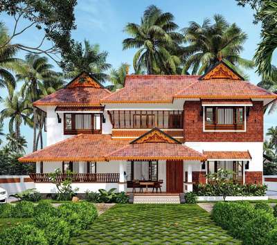 traditional home 3D