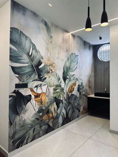 Customised wallpaper  #WALL_PAPER  #WallDesigns #WallPainting  #customisedwallpaper