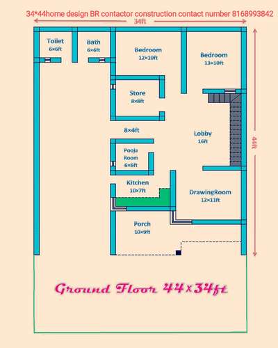 44*34/home design BR contactor construction  #koloviral  #koloviral  #koloamaterials  #kolopost