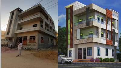 3D elevation  #3dhouse  #ElevationHome #ElevationDesign #frontElevation
#High_quality_Elevation