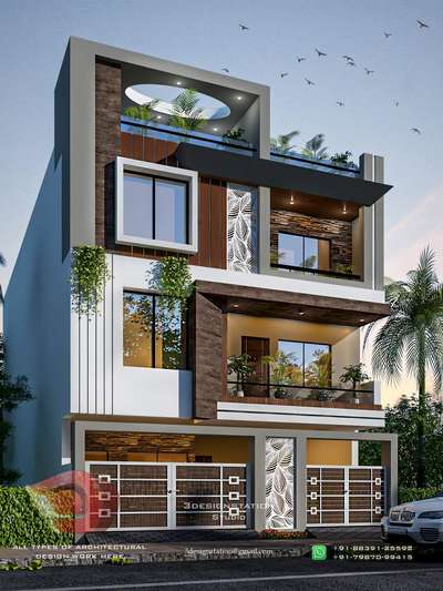 30x60ft east facing G+2...  #SmallHouse  #exterior_Work  #InteriorDesigner  #exteriors  #gharkenakshe  #chotaroom  #modernhouses  #HouseDesigns  #lowbudget  #lowbudgethouse