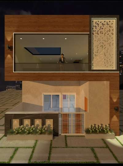 exterior viwe in sketchup design by me