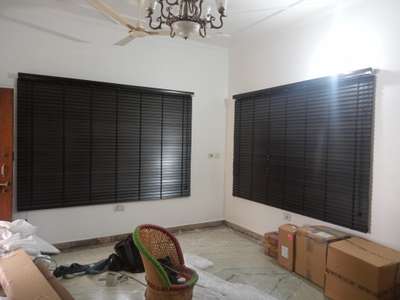 wooden blinds