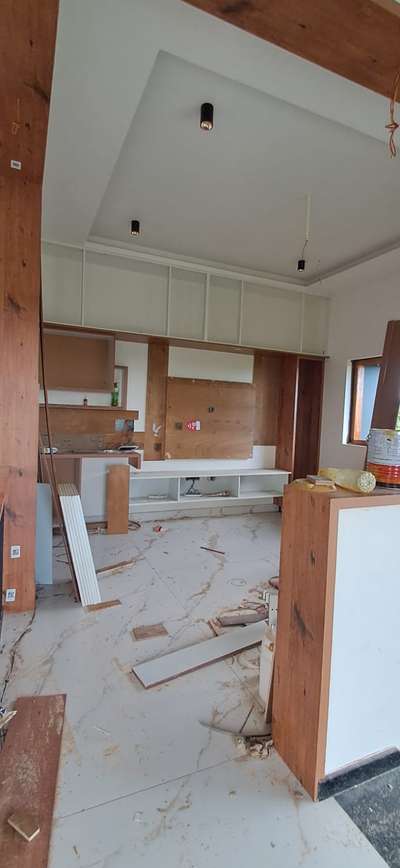 Tv units and living room ,On going work