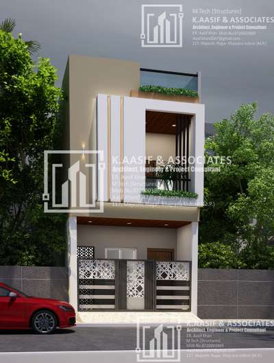 K.Aasif and Associates 
Size 15x50 in ft 
Row house 
Area 750 sq.ft
Location indore 
Planning
 Elevation design 
Structure designing
Fully designed by K.Aasif and Associates 
#elevation #architecture #design #interiordesign #construction #elevationdesign #architect #love #interior #d #exteriordesign #motivation #art #architecturedesign #civilengineering #u #autocad #growth #interiordesigner #elevations #drawing #frontelevation #architecturelovers #home #facade #revit #vray #homedecor #selflove #instagood