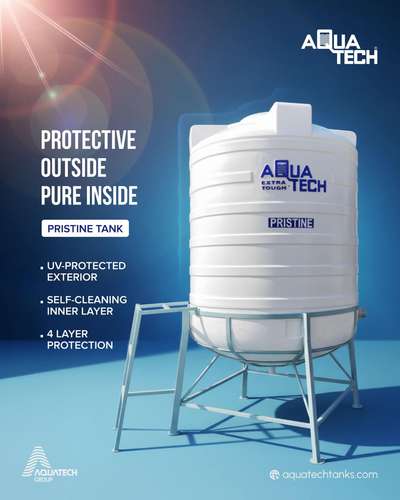 self clean water tanks #aquatech  #selfclean  #4 layer