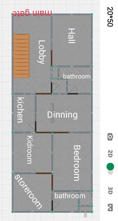 home design 20*50 full family together