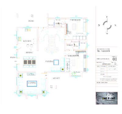 kannur project
2990 sqft first level and second level plan