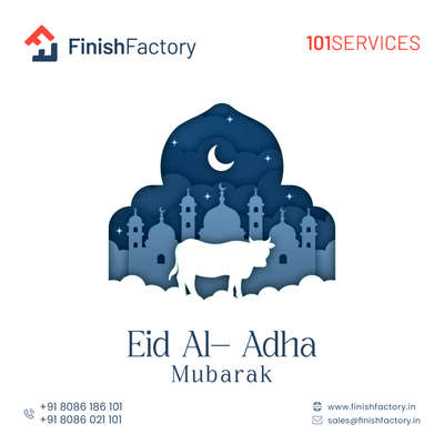 Finish Factory wishes you joy and prosperity this Eid 
#EidAlFitr #EidCelebration #EidJoy #EidWithFamily #EidTraditions