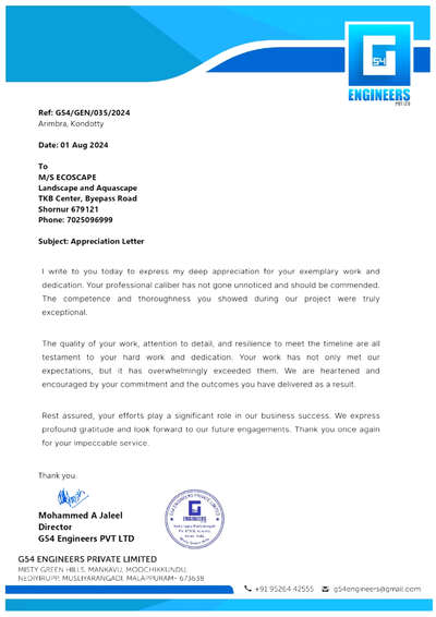 Thanks MGH Parks & Resorts, it's an honour for us.  #landscape #garden #gazebo #stone #pond #plants #playarea