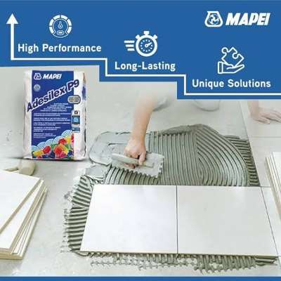 Mapei provides long lasting and high quality Adhesives for every unique application so you don't have to go looking anywhere else. 

#tile_adhesive #constructionchemicals 
#WaterProofing 
#sealants  
#mapei